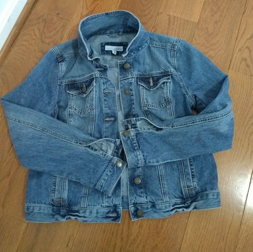 Loft denim jacket size S